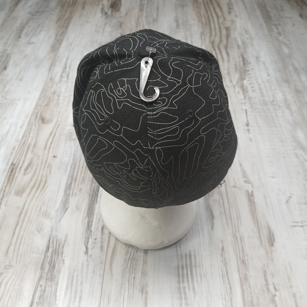 Fox Black Hat with Neon Yellow Logo - Picture 3 of 6